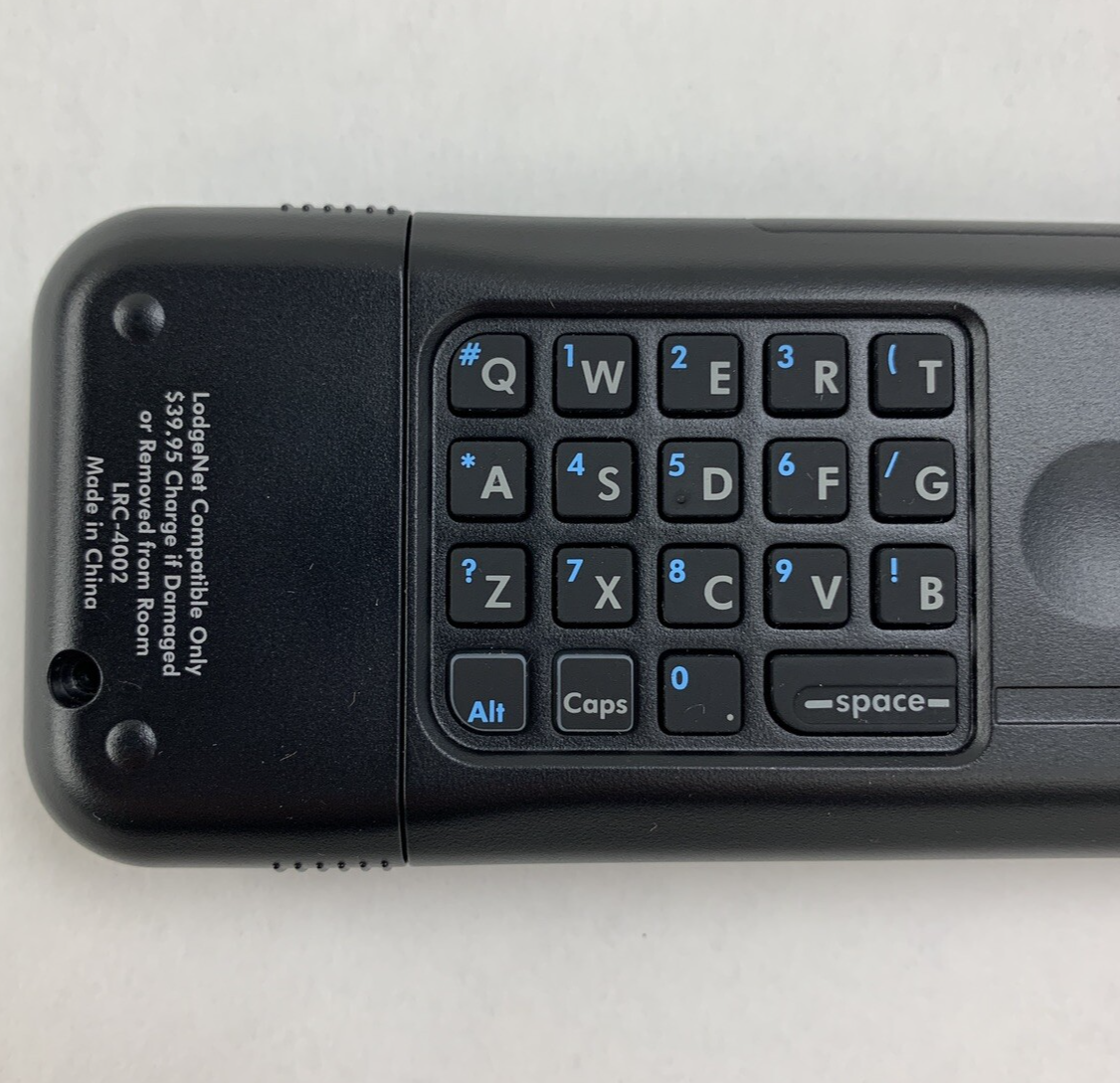 LodgeNet LRC-4002 QWERTY Keypad Universal Programmable Tested
