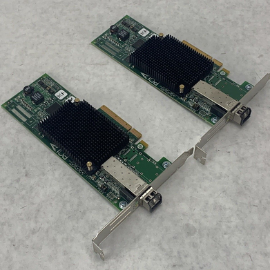 Lot of (2) HP AJ762A 489192-001 AJ762-63002 LPE12000 81E 8GB PCI-E HBA Fiber HiP
