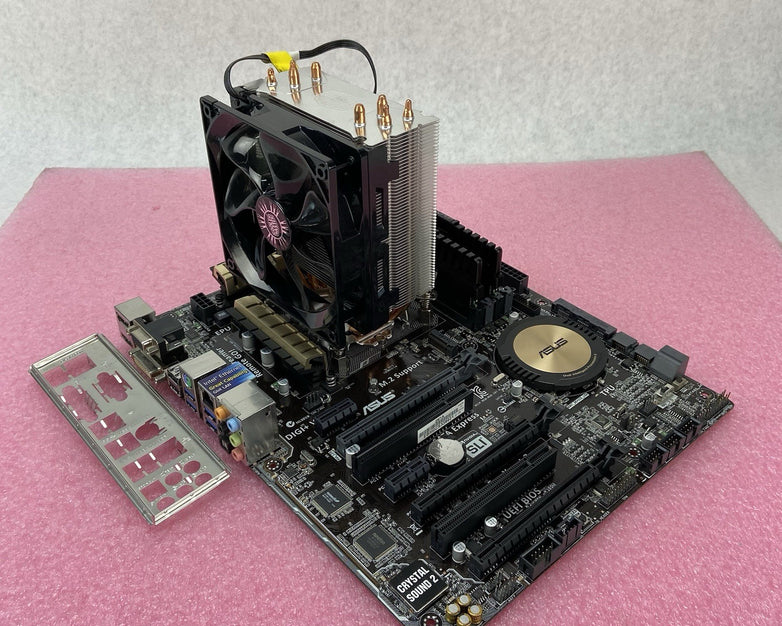 ASUS Z97-A Motherboard Intel Core i5-4690K 3.5GHz 16GB RAM w/IO Shield Hyper 212