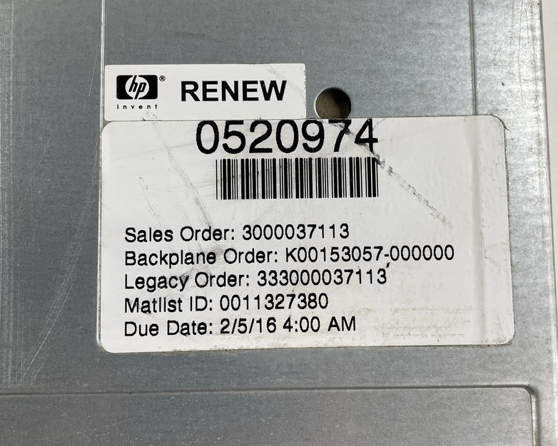 HP FCLSE-0801 StorageWorks Barebones Chassis No HDD No Control Modules