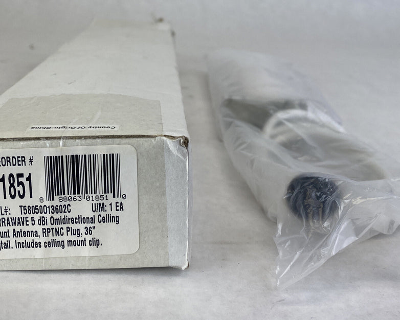 Terrawave T58050O13602C 5 dBi Omnidirectional Ceiling Mount Wifi Antenna