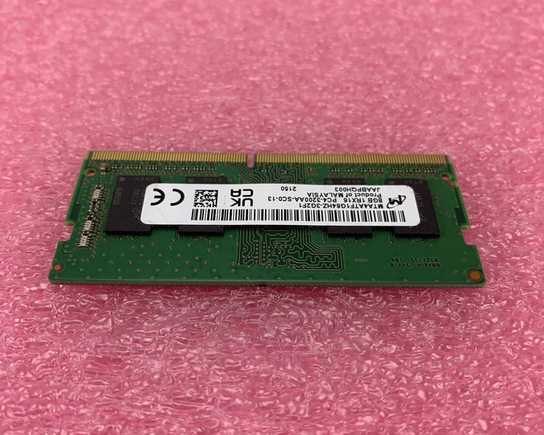 Micron MTA8ATF1G64HZ-2G3B1 PC4-2400T-SA1-11 8GB 1Rx8 Desktop Memory RAM