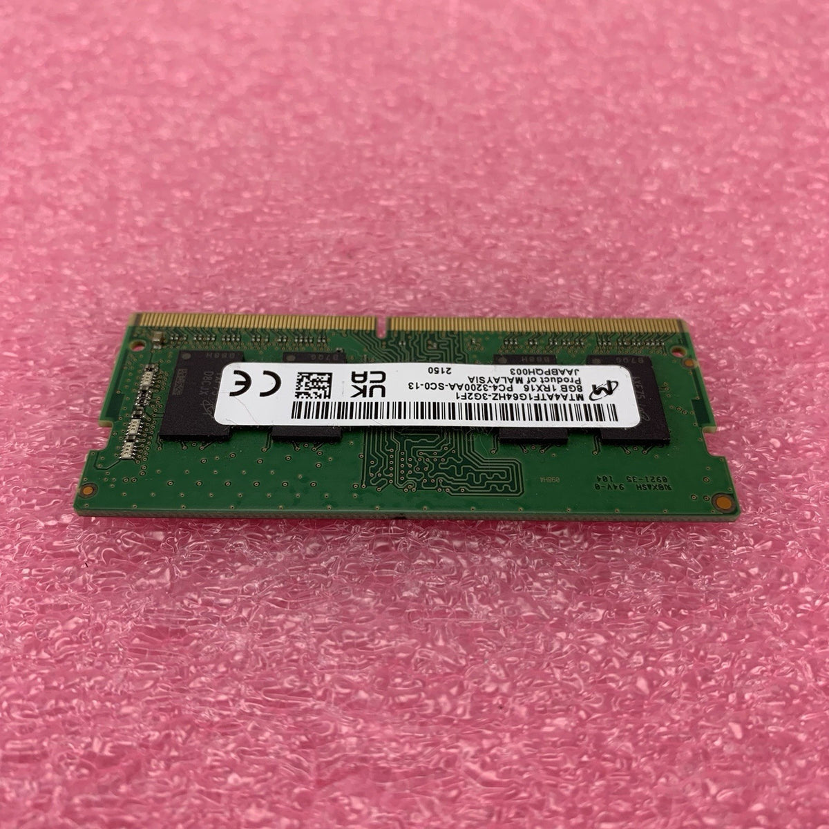 Micron MTA8ATF1G64HZ-2G3B1 PC4-2400T-SA1-11 8GB 1Rx8 Desktop Memory RAM3