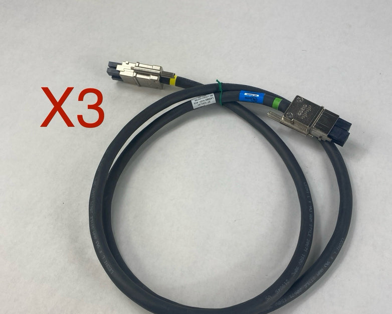 Cisco 37-1121-01 5Ft Stacking cables Lot of 3