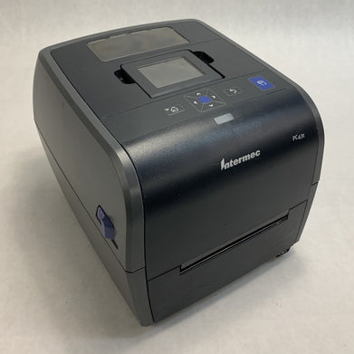 Intermec PC43t Thermal Label Printer No AC Adapter - Parts or Repair Bad Print