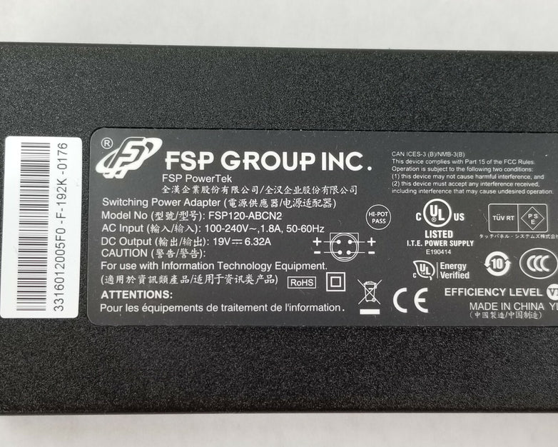 FSP Group Inc FSP120-ABCN2 19V 6.32A 120W Power Supply FSP Powertek