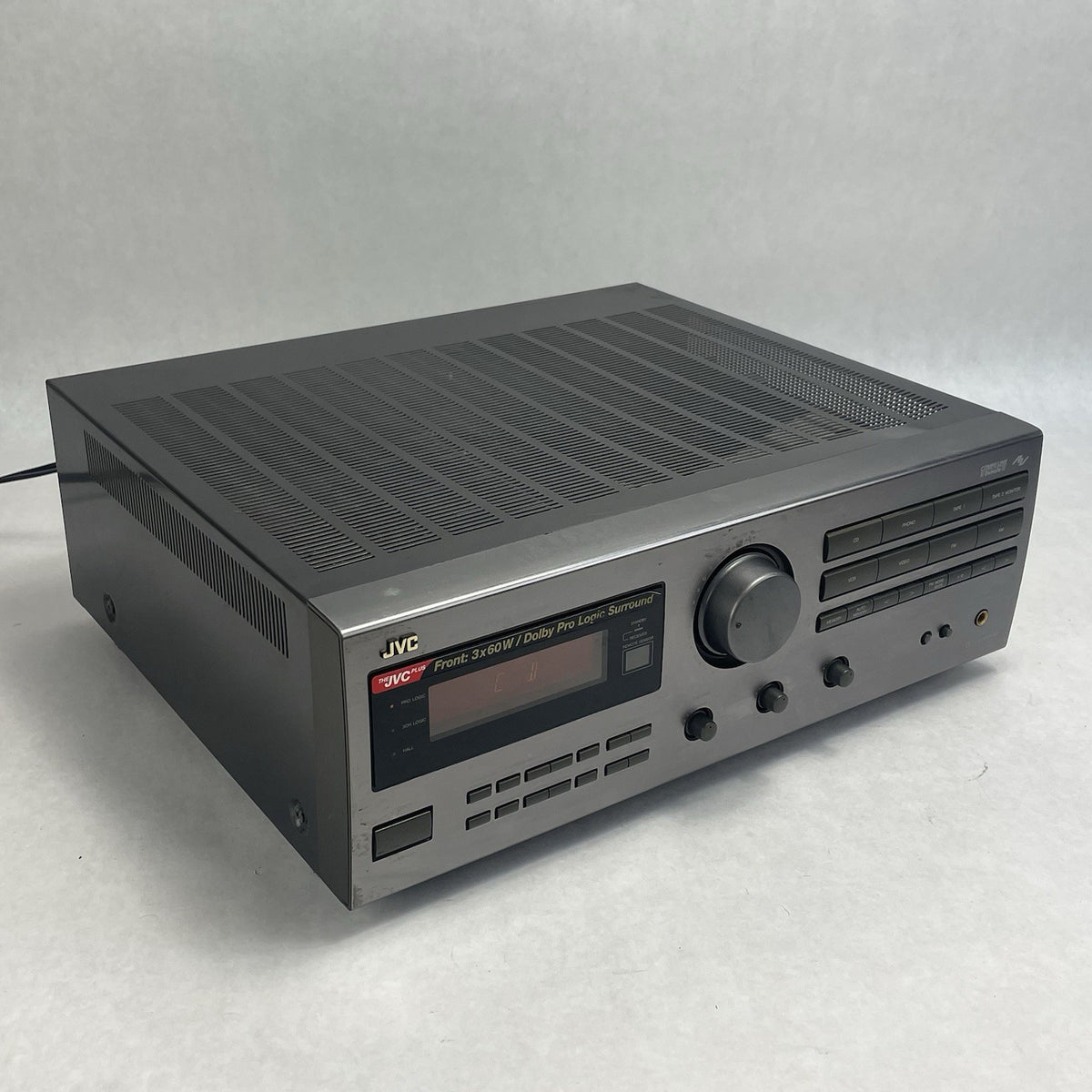 JVC RX-515VTN Dolby Pro Logic AV Receiver For Parts Or Repair0