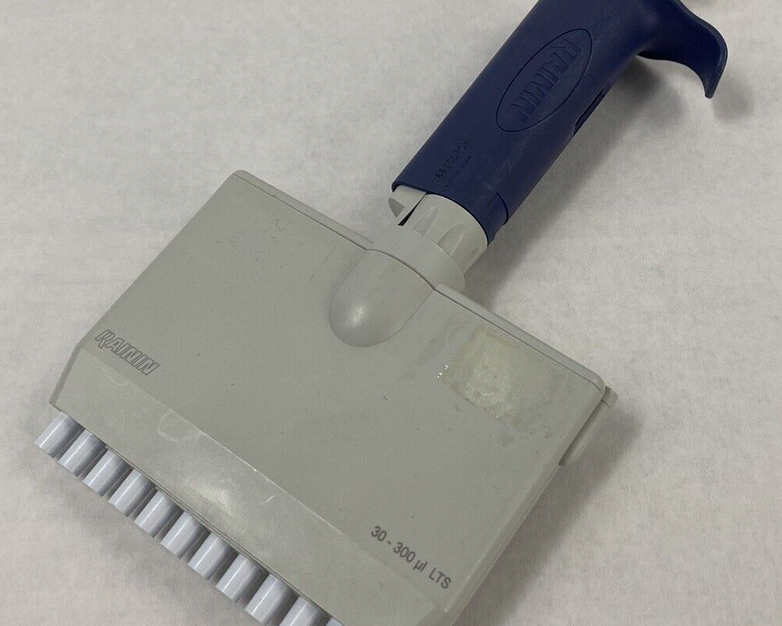 Rainin Pipet Lite L300 30-300 uL LTS 12-Channel Multichannel Manual Pipette