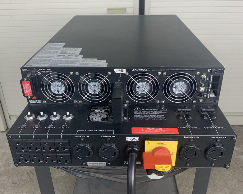Tripp Lite SU5000RT4U Smart On-Line UPS w/ SUPDMB56 No Batts Untested