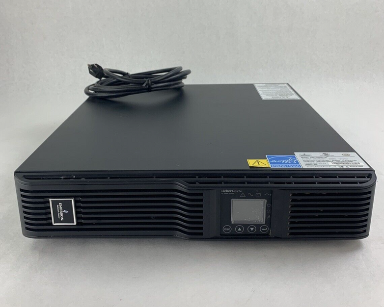 Emerson Vertiv Liebert GXT4-1500RT120 Network Power UPS System No Batteries