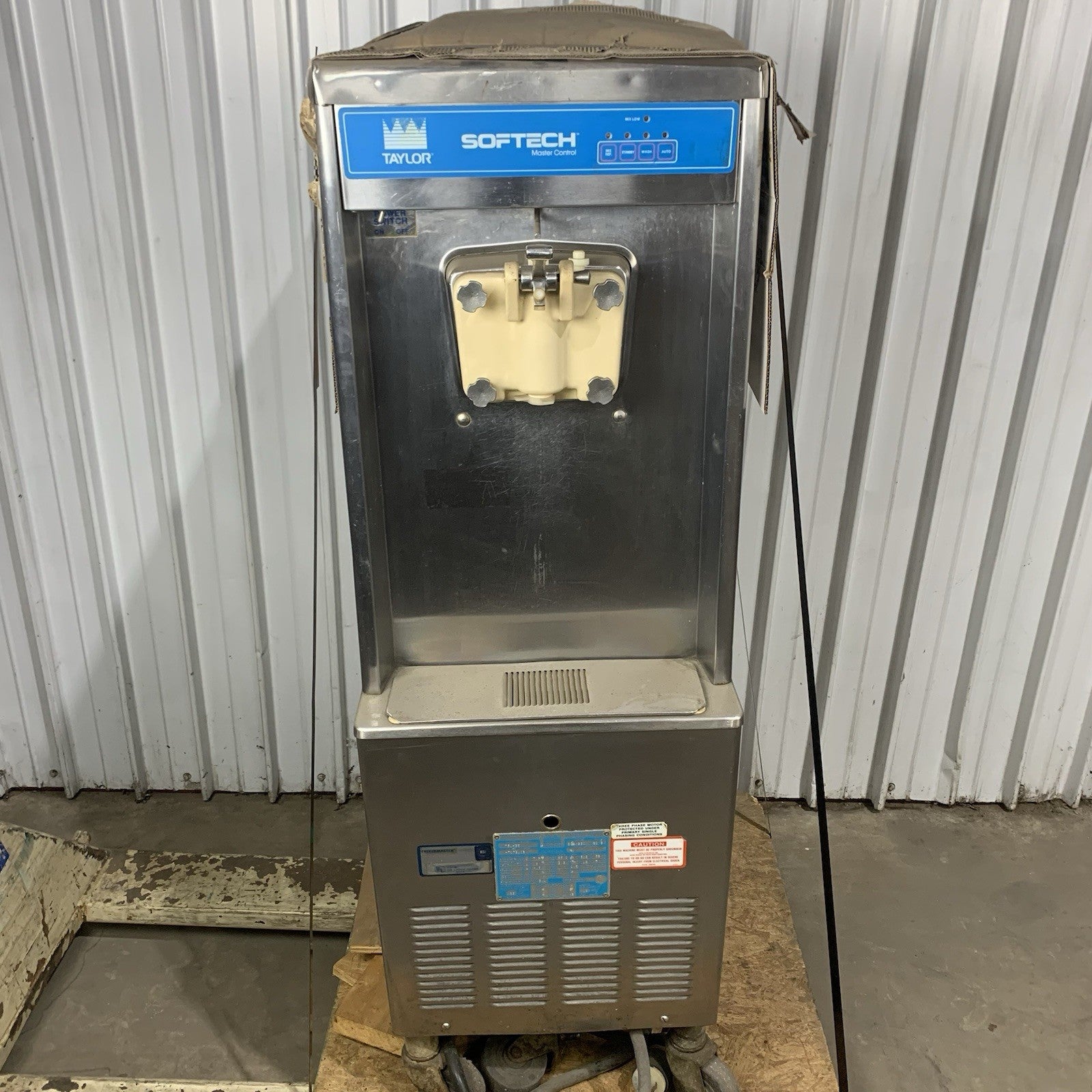 Taylor 751-33 Soft Serve Ice Cream Machine Broken Wheel Parts and Repair1