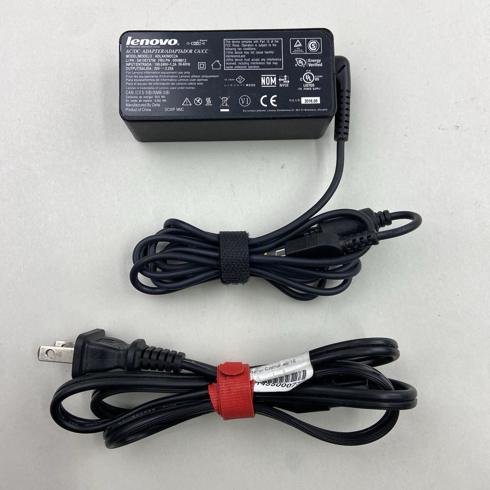 Lenovo ADLX65NCC2A ADLX65NLC2A AC/DC Adapter 65W 20V 3.25A - Lot Of 152