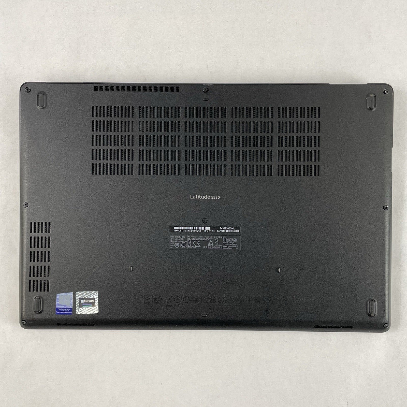 Dell Latitude 5580 15.6" i5-6300U 2.40 GHz 8 GB RAM No SSD/OS/AC17