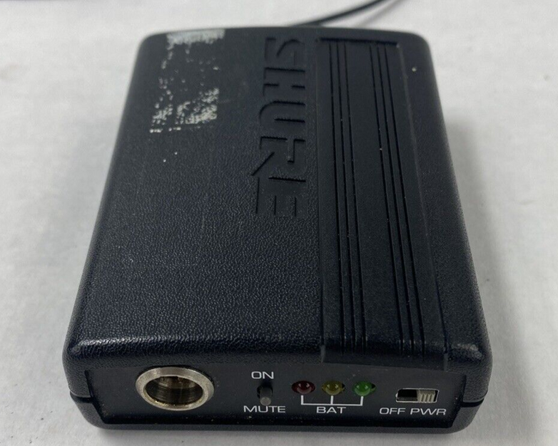 Shure LX1-CM 192.600MHz Wireless Bodypack Microphone Transmitter Power Tested