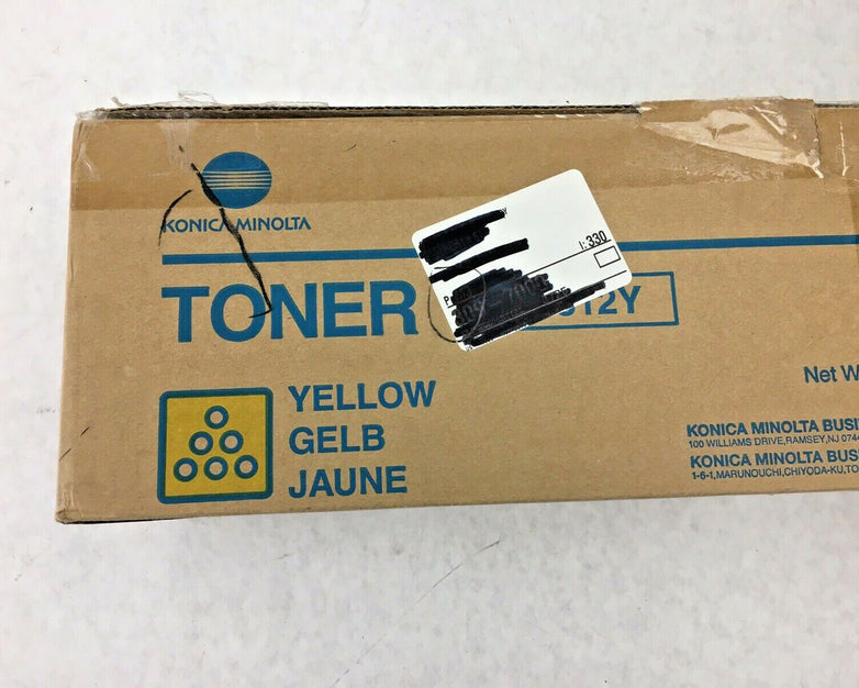 Konica Minolta TN312Y Yellow Toner 8938-702 8938702