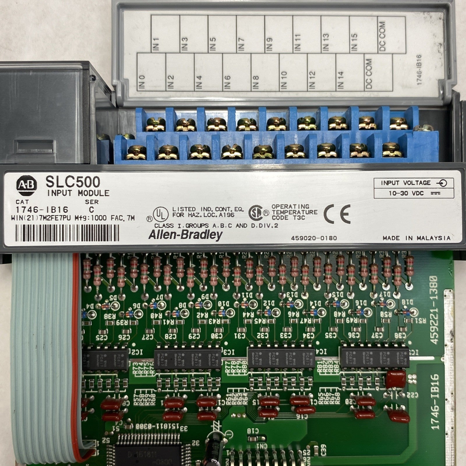 Allen-Bradley SLC500 Input Module 1746-IB16 Ser. C - Untested Lot of 44