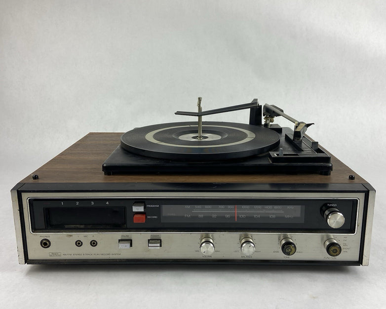 Sears 400.91712 700 AM/FM Stereo 8 Track Turntable Music System