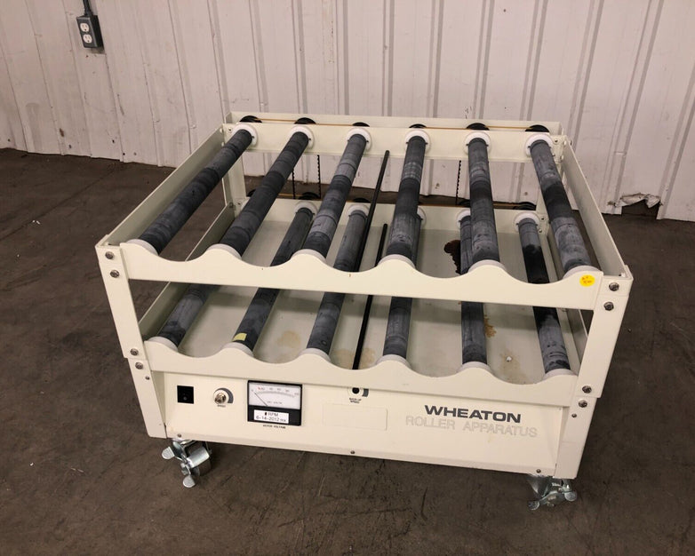 Wheaton Science Products 2 Deck Roller Apparatus 348961-A, Power Rolling System