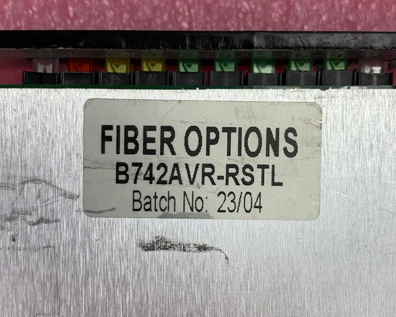 GE Fiber Options B742AVR-RSTL Digital Audio/Video Transmitter