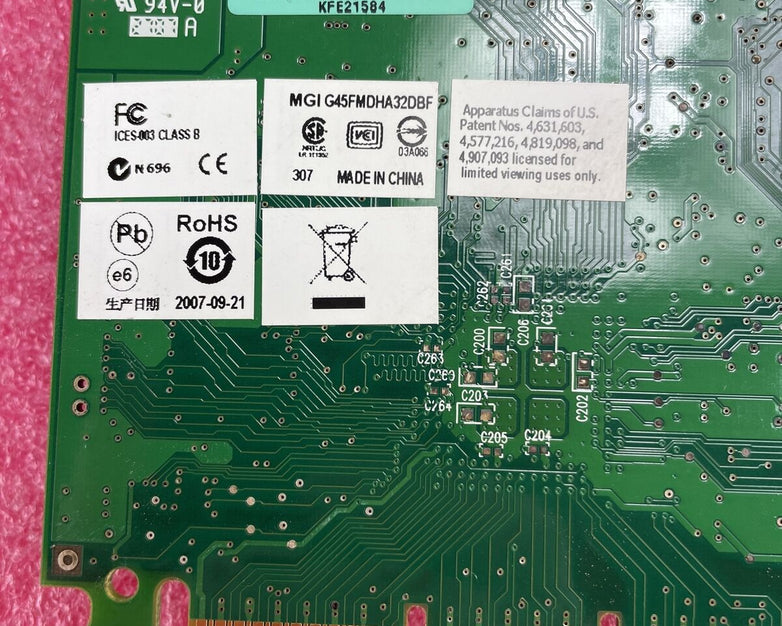 Matrox ETON ET866 F971-0302 REV A PCB Board