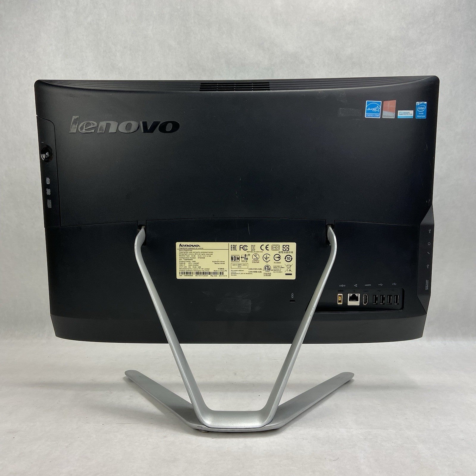 Lenovo C460 AIO Touchscreen Intel Pentium G3220T 2.6GHz 4GB RAM No HDD/OS/AC3