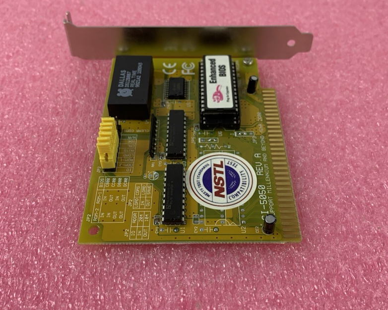 Centos CI-5050 Y2K 2000 Clock Card