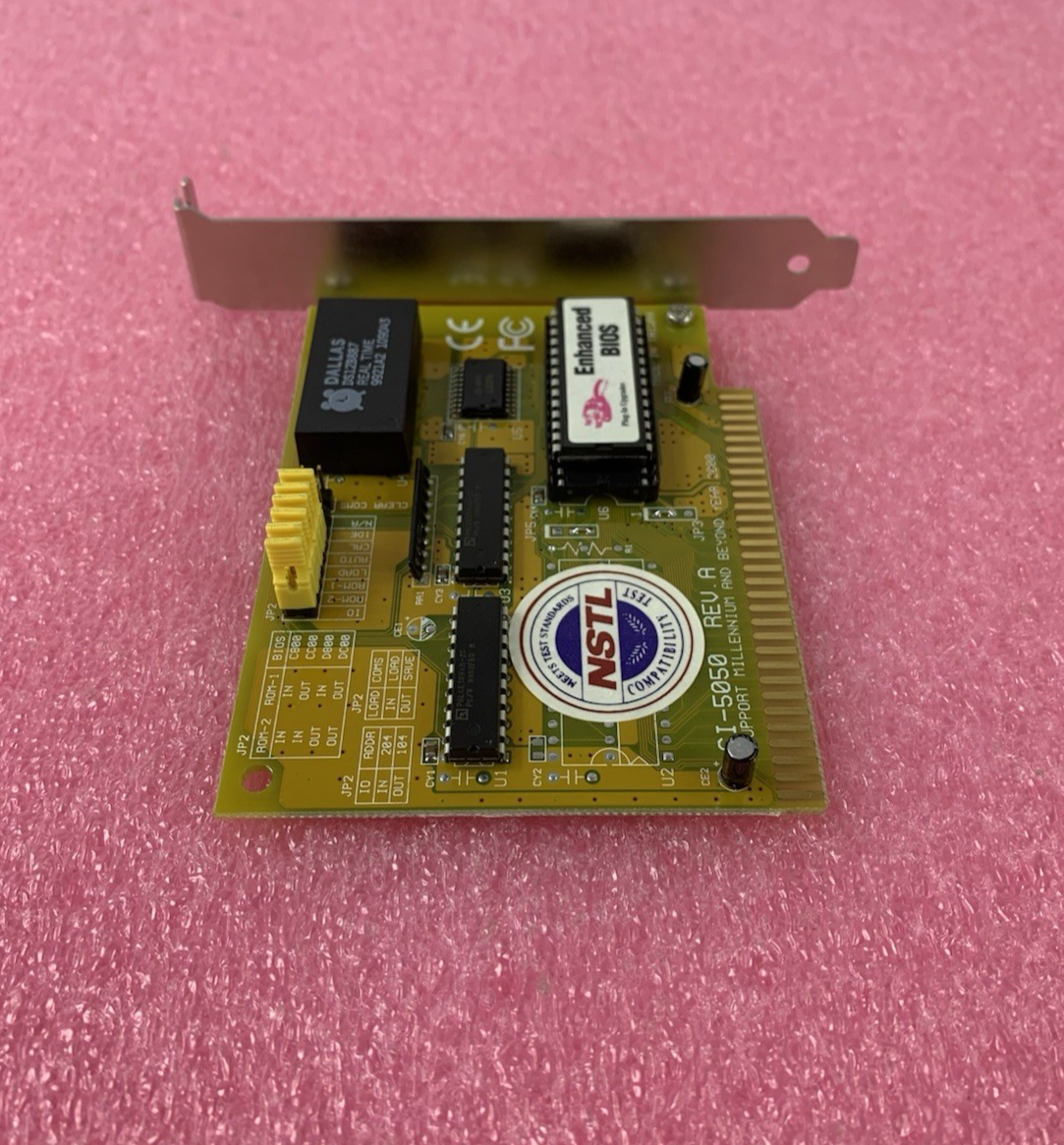 Centos CI-5050 Y2K 2000 Clock Card