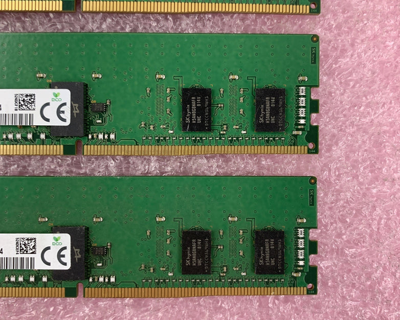 SK Hynix HMA81GR7AFR8N-UH 8 GB 1Rx8 PC4-2400T  RDIMM ECC Memory Ram Lot of 4x