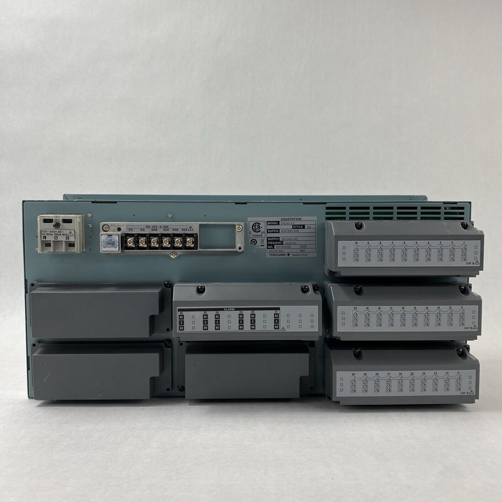 Yokogawa DX230-3-2 S4 Digital Recorder DAQSTATION DX200