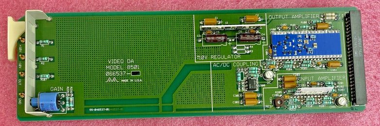 Grass Valley Group 8500 series w/ 7 8501 video DA boards + 1 VM878G auto process