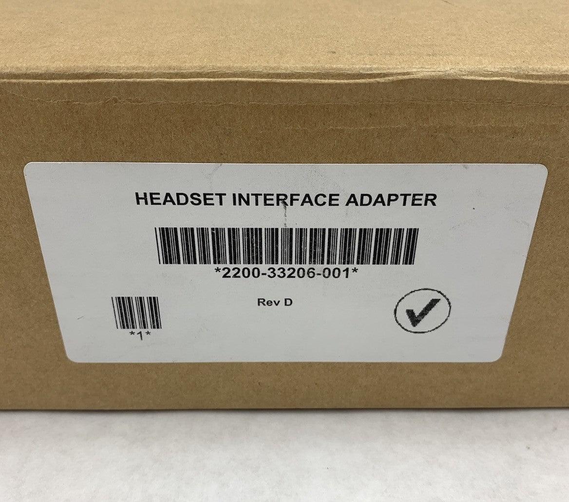 Polycom 2201-33206-001 Rev B Headset Interface Adapter