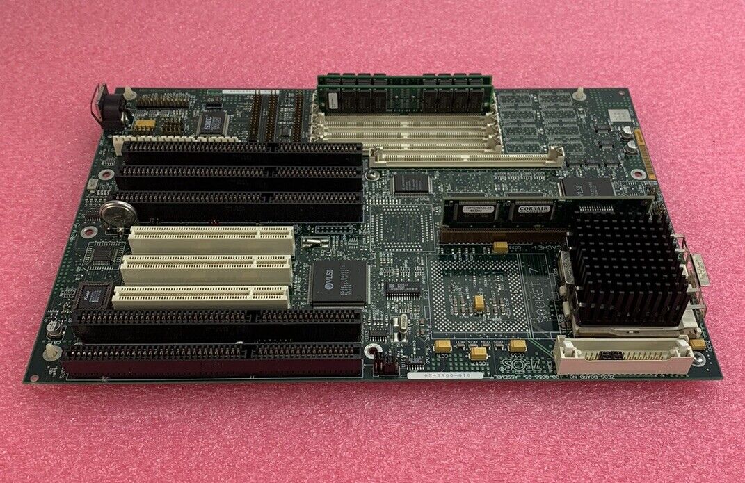 Zeos Pantera Wild Cat 100-056-05 Motherboard Intel Pentium 75MHz 16MB RAM