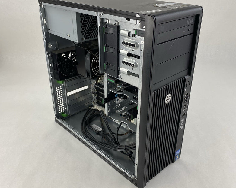 HP Z420 MT Intel Xeon E5-1620 3.6GHz 16GB RAM No HDD No OS No Video Card