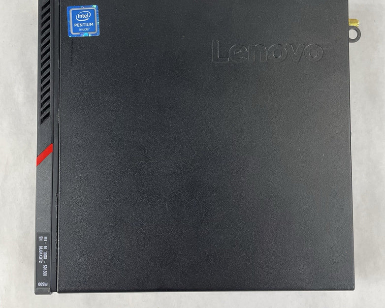 Lenovo ThinkCentre M600 Micro Pentium J3710 1.60 GHz 4 GB RAM No SSD/OS