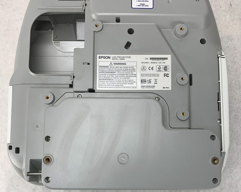 Epson H599A BrightLink 595Wi LCD Lamp Projector 1231 Lamp Hours No Remote