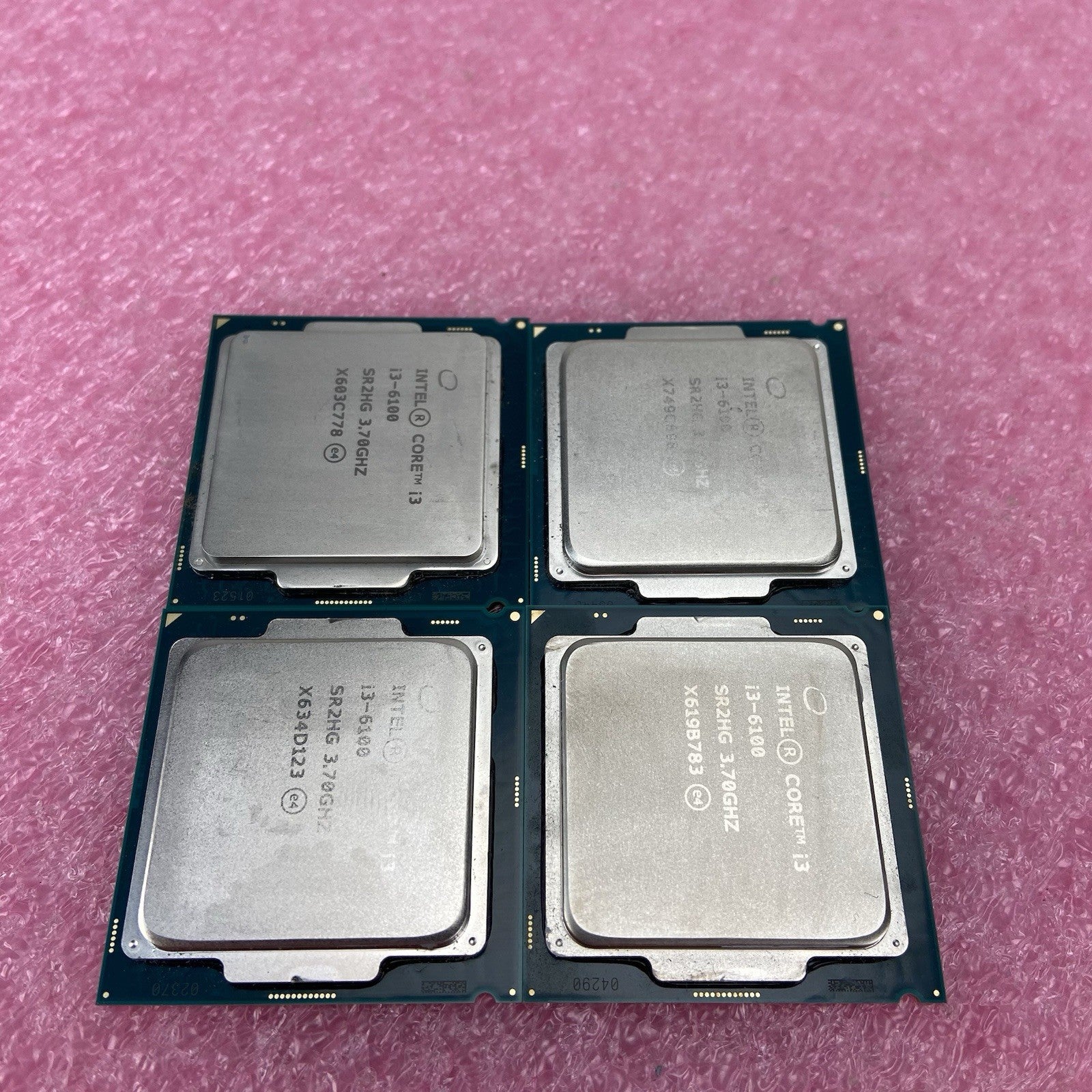 Intel Core i3-6100 SR2HG 3.7GHz Desktop Processor Lot of 42