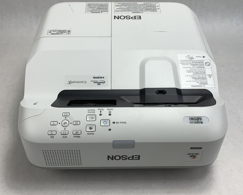 Epson H741A BrightLink 685Wi LCD Projector 441 Lamp Hours - No Remote