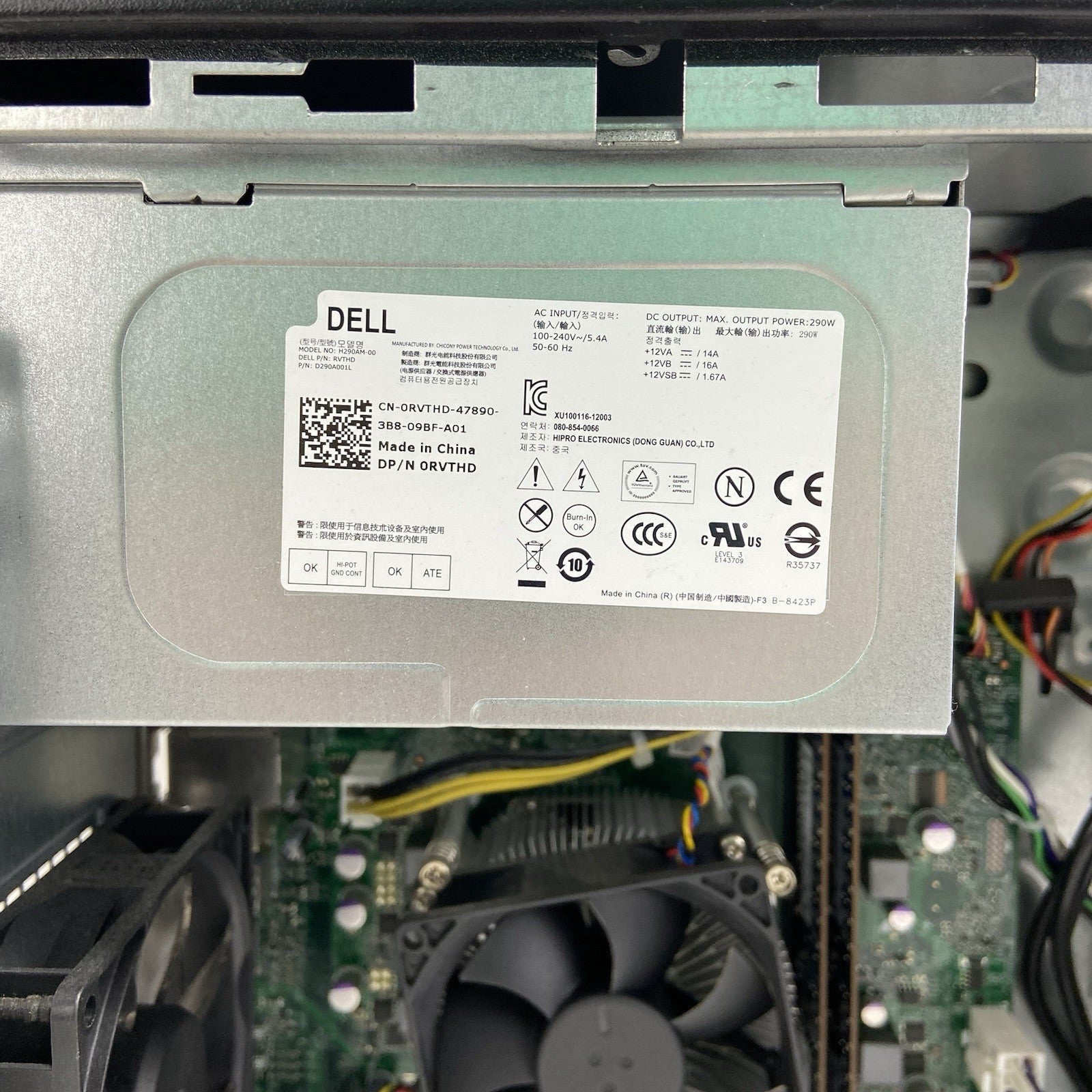 Dell Optiplex 3020 MT Intel Core i5-4570 3.2GHz 8GB RAM No HDD No OS9