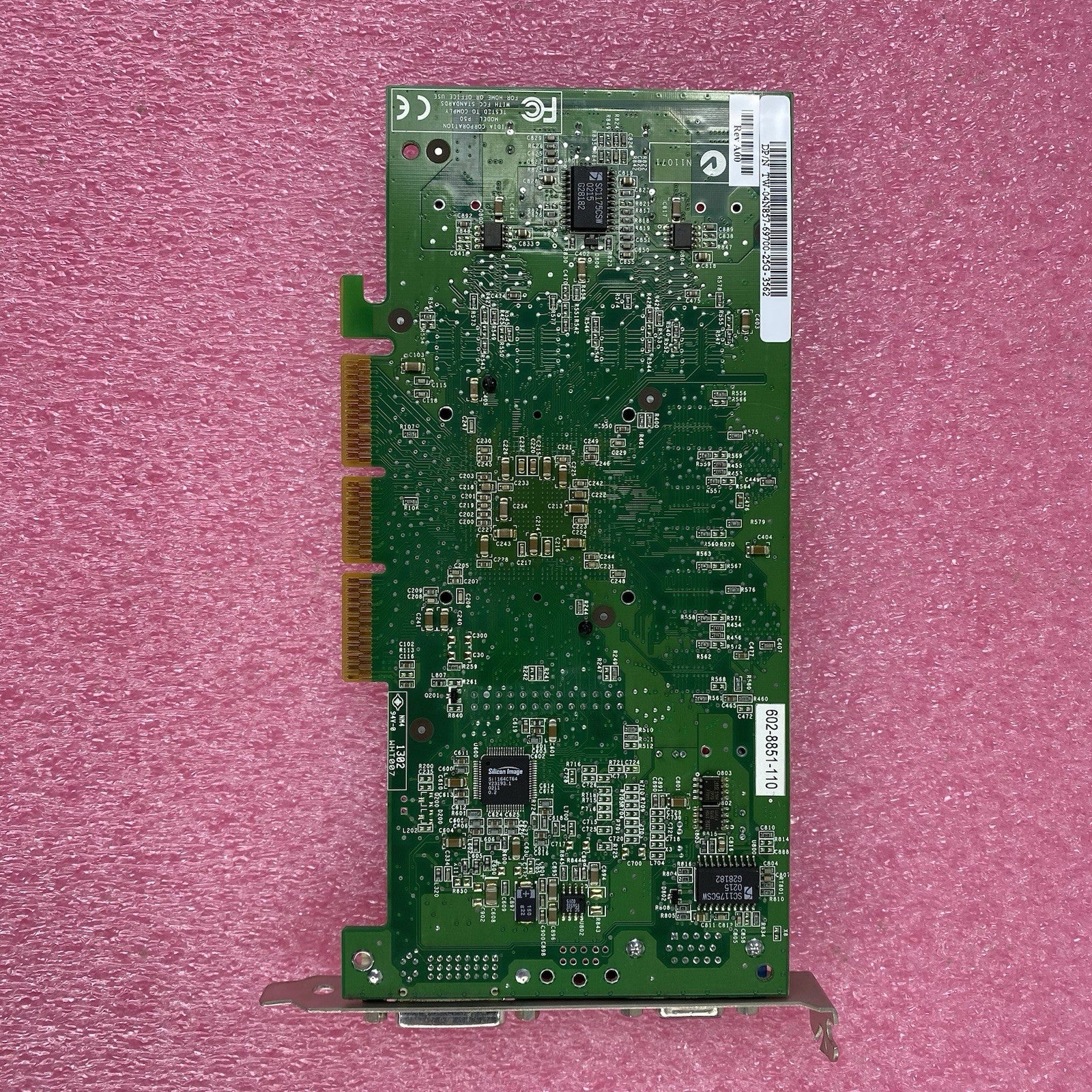 NVIDIA DP/N TW-04N857-69700-25G-3562 64MB APG Video Card Tested