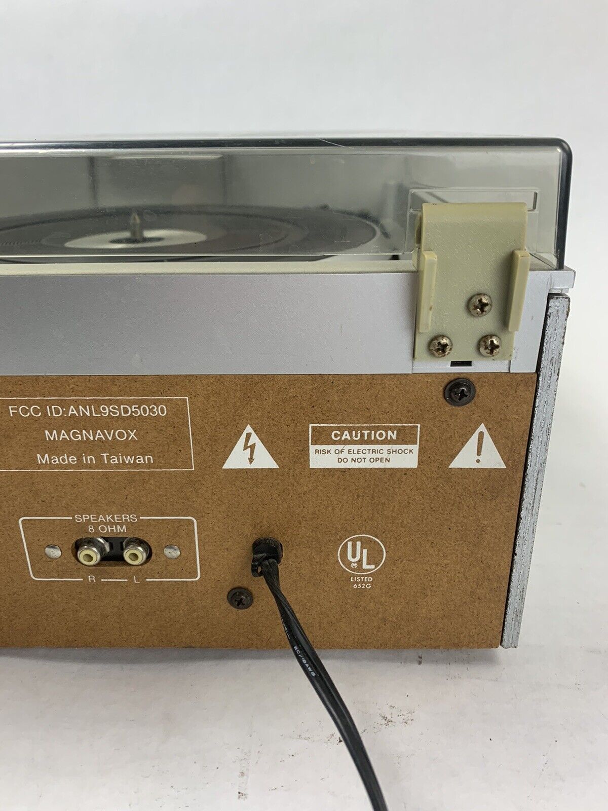 For Parts Magnavox MD 1721 SL01 Compact Stereo AM-FM Radio Phonograph