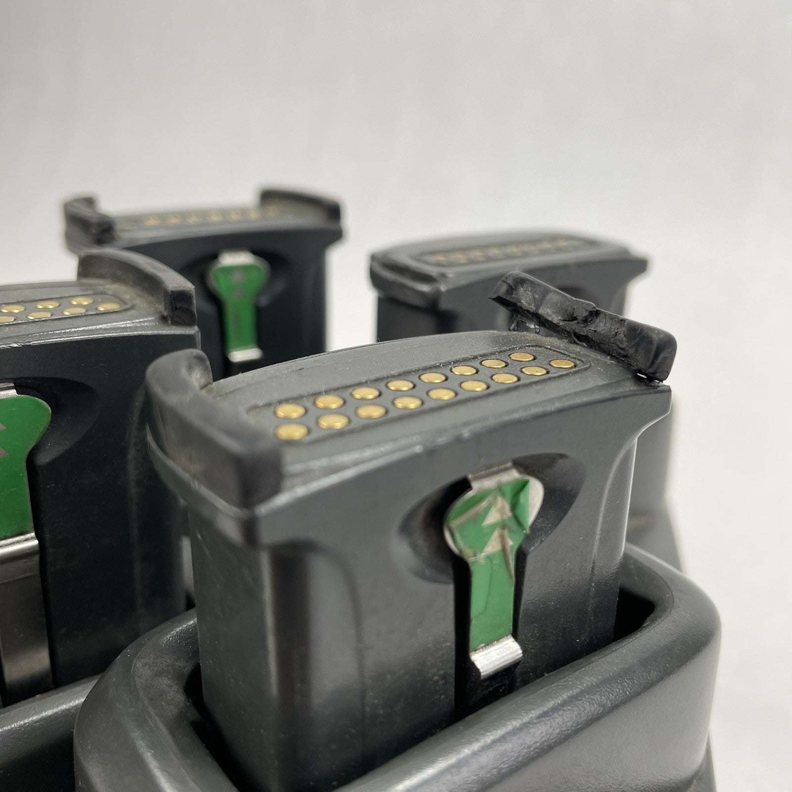 Symbol SAC9000-4000R Charging Cradle and 4 Batteries Untested