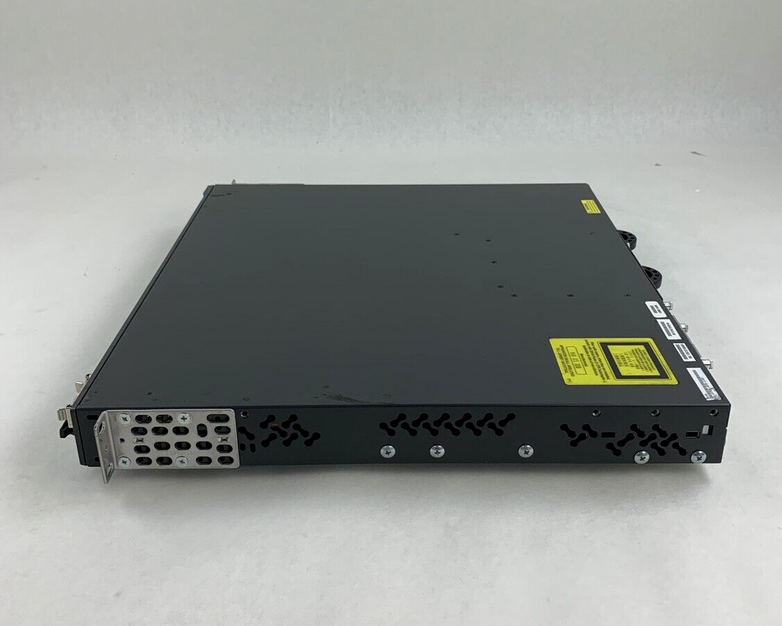 Cisco WS-C3750E-48TD-S V01 48-Port Gigabit Switch Tested Reset