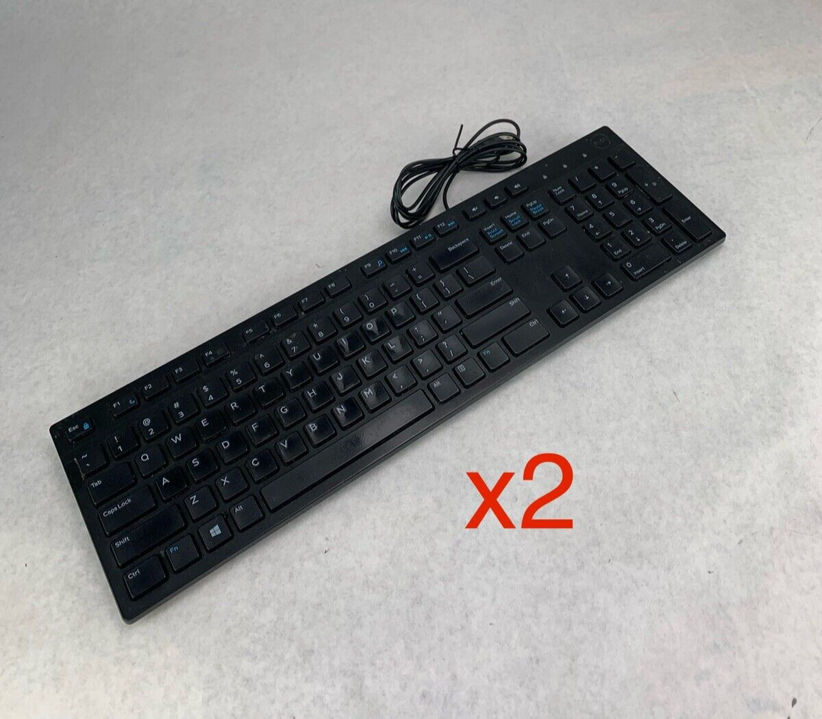 Dell KB216p Wired Keyboard 06WMN0 (Lot of 2)
