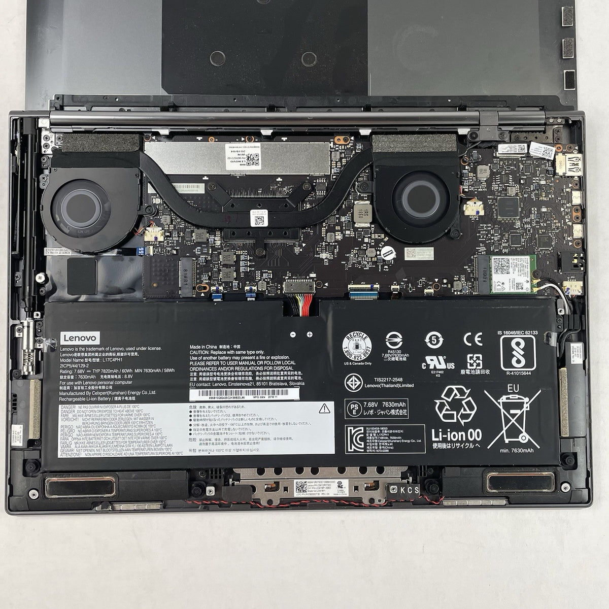 Lenovo Yoga C930-131KB 14" i7-8550U 1.80 GHz 8 GB RAM No SSD/OS/AC/Batt15
