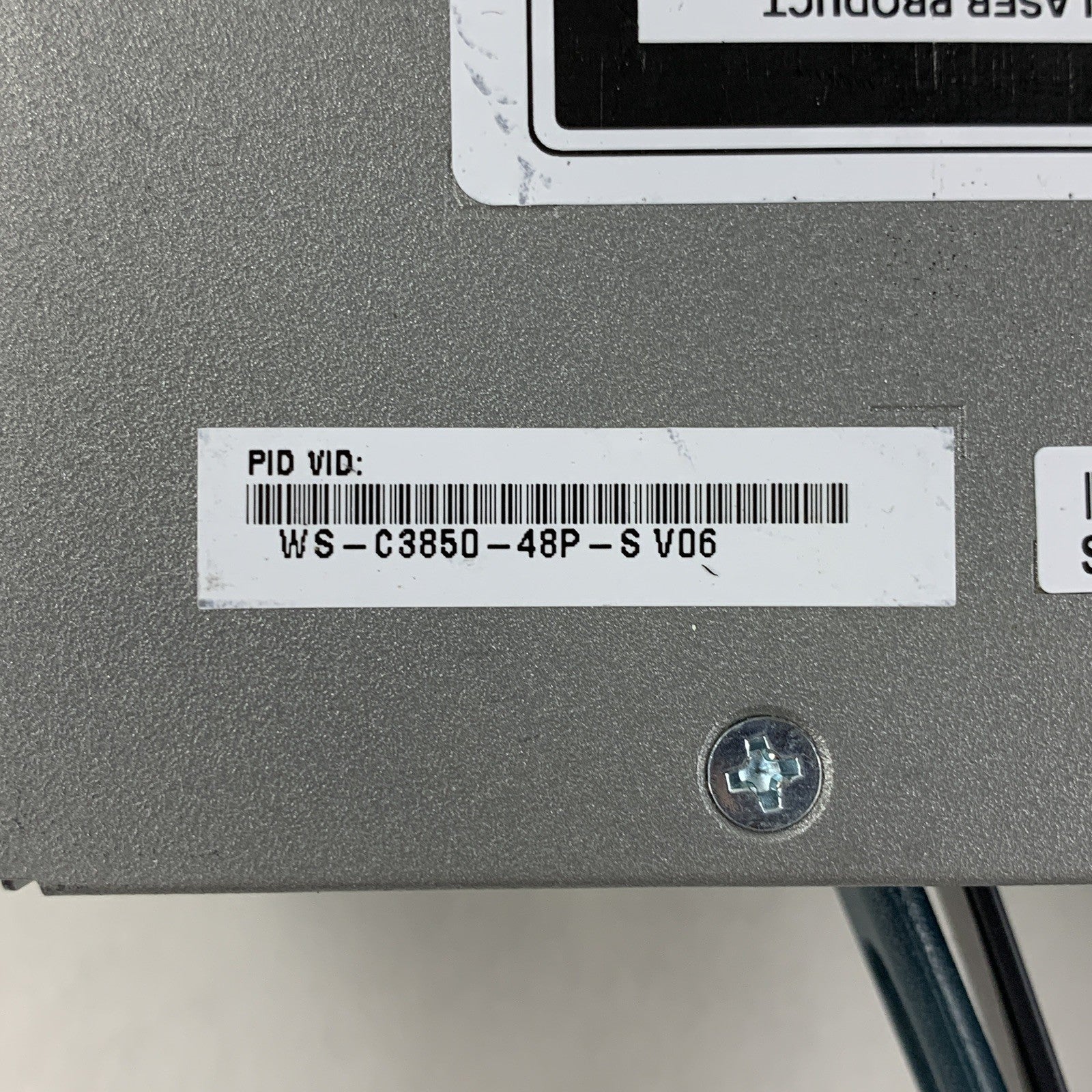 Cisco WS-C3850-48P-S V06 Catalyst 3850 w/ C3850-NM-4-1G Switch Tested Reset