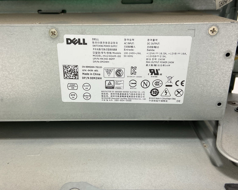 Dell Optiplex 3040 MT Intel Core i5-6500 3.2GHz 8GB RAM No HDD No OS