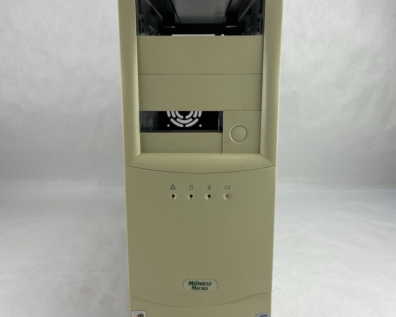 Midwest Micro Vintage Mid Tower Computer Case Bare Bones No PSU