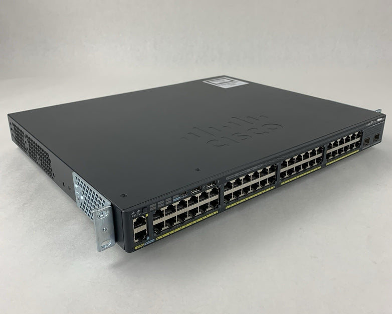 Cisco Catalyst  WS-2960X-48LPD-L V03 48 Ports Network Switch C2960X Stack Tested