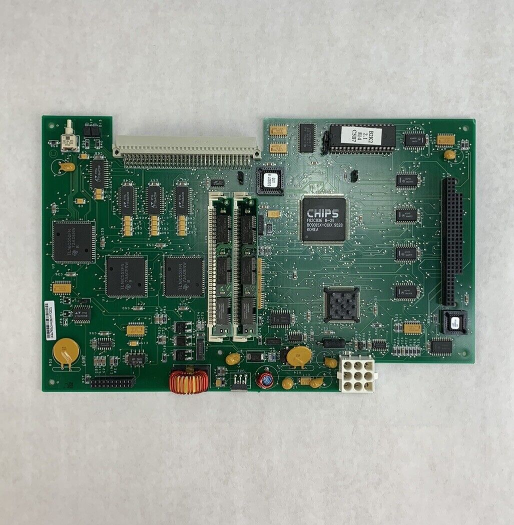 Chips Circuit Board B0915X-01XX 9528 F82C836 609260 REV AA