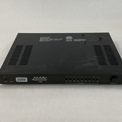 Australian Monitor IN400 Audio Amplifier Tested